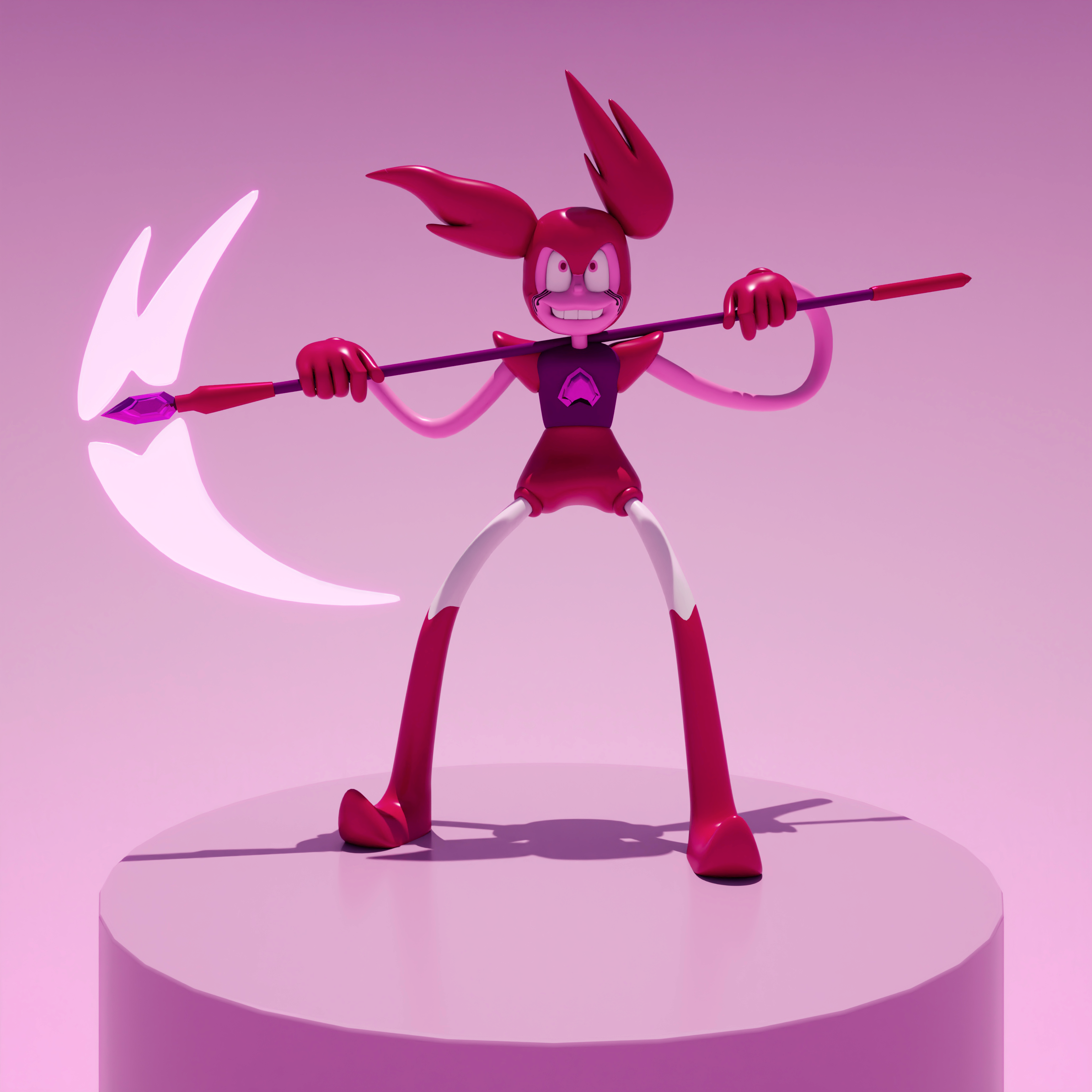 Spinel 3D Render